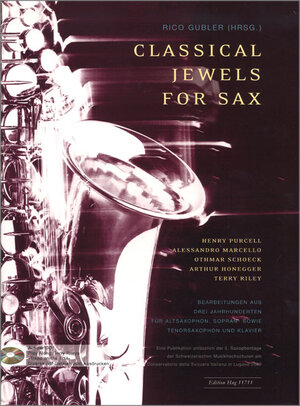Buchcover Classical Jewels for Sax  | EAN 9783905847185 | ISBN 3-905847-18-3 | ISBN 978-3-905847-18-5