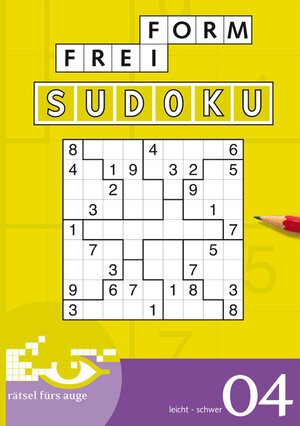 Buchcover Freiform-Sudoku 04  | EAN 9783906009322 | ISBN 3-906009-32-7 | ISBN 978-3-906009-32-2