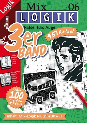 Buchcover Mix Logik 3er-Band Nr. 6  | EAN 9783906009926 | ISBN 3-906009-92-0 | ISBN 978-3-906009-92-6