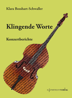 Buchcover Klingende Worte | Klara Bosshart-Schwaller | EAN 9783906014609 | ISBN 3-906014-60-6 | ISBN 978-3-906014-60-9