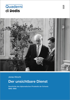 Buchcover Der unsichtbare Dienst | Jonas Hirschi | EAN 9783906051901 | ISBN 3-906051-90-0 | ISBN 978-3-906051-90-1