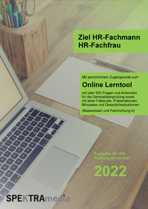 Buchcover Ziel HR-Fachmann/Fachfrau 2022 | Juerg Studer | EAN 9783906067407 | ISBN 3-906067-40-8 | ISBN 978-3-906067-40-7