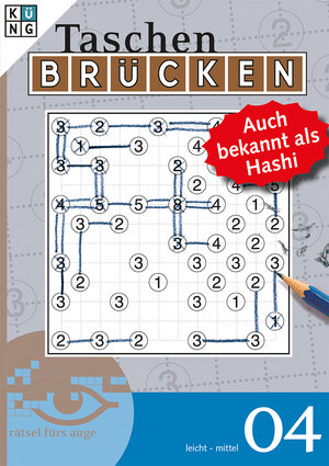 Buchcover Brücken-Rätsel 04 - Auch als Hashi bekannt  | EAN 9783906238364 | ISBN 3-906238-36-9 | ISBN 978-3-906238-36-4