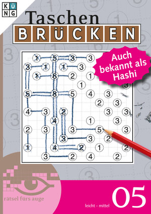 Buchcover Brücken-Rätsel 05 - Auch als Hashi bekannt  | EAN 9783906238616 | ISBN 3-906238-61-X | ISBN 978-3-906238-61-6