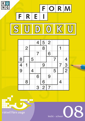 Buchcover Freiform-Sudoku 08  | EAN 9783906238623 | ISBN 3-906238-62-8 | ISBN 978-3-906238-62-3