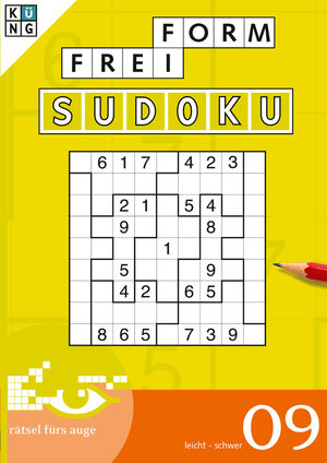 Buchcover Freiform-Sudoku 09  | EAN 9783906238982 | ISBN 3-906238-98-9 | ISBN 978-3-906238-98-2