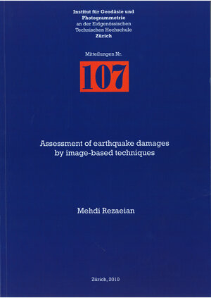 Buchcover Assessment of earthquake damages by image-based techniques | Mehdi Rezaeian | EAN 9783906467900 | ISBN 3-906467-90-2 | ISBN 978-3-906467-90-0