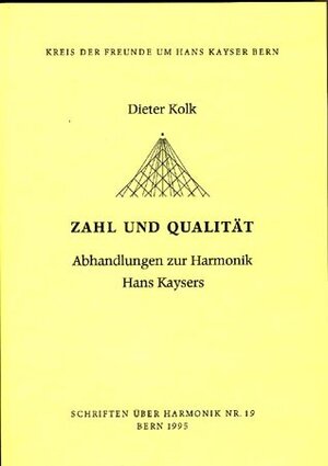 Buchcover Zahl und Qualität | Dieter Kolk | EAN 9783906643151 | ISBN 3-906643-15-8 | ISBN 978-3-906643-15-1