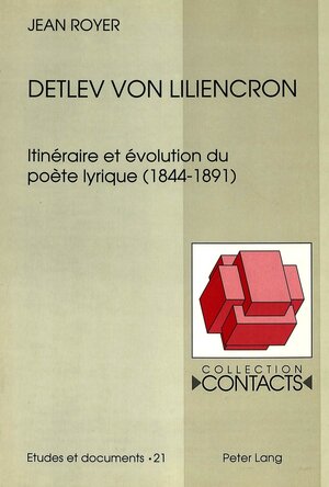 Buchcover Detlev von Liliencron | EAN 9783906751085 | ISBN 3-906751-08-2 | ISBN 978-3-906751-08-5