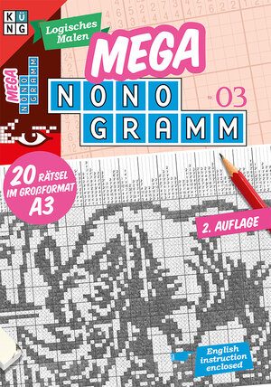 Buchcover Mega-Nonogramm 03 | EAN 9783906949093 | ISBN 3-906949-09-5 | ISBN 978-3-906949-09-3
