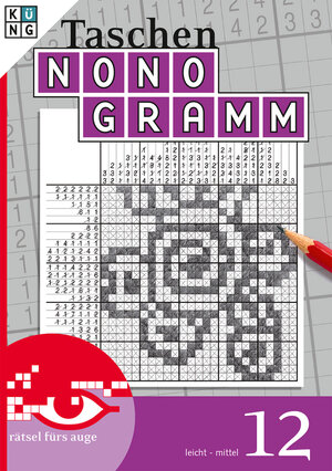 Buchcover Taschen-Nonogramm 12  | EAN 9783906949192 | ISBN 3-906949-19-2 | ISBN 978-3-906949-19-2