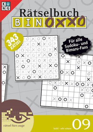 Buchcover Binoxxo Rätselbuch 09  | EAN 9783906949680 | ISBN 3-906949-68-0 | ISBN 978-3-906949-68-0