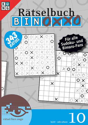 Buchcover Binoxxo Rätselbuch 10  | EAN 9783906949697 | ISBN 3-906949-69-9 | ISBN 978-3-906949-69-7