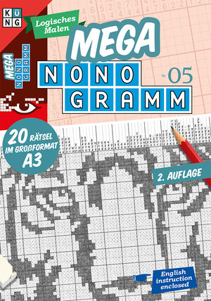 Buchcover Mega-Nonogramm 05 | EAN 9783906949703 | ISBN 3-906949-70-2 | ISBN 978-3-906949-70-3