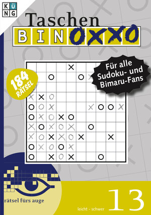Buchcover Binoxxo-Rätsel 13  | EAN 9783906949963 | ISBN 3-906949-96-6 | ISBN 978-3-906949-96-3