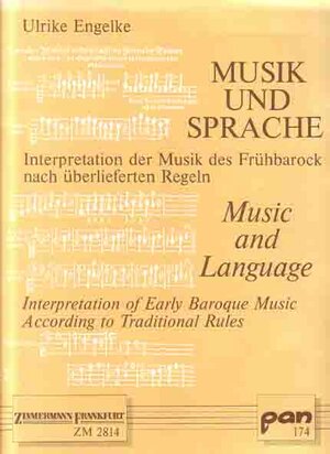 Buchcover Musik und Sprache /Music and Language | Ulrike Engelke | EAN 9783907073216 | ISBN 3-907073-21-5 | ISBN 978-3-907073-21-6