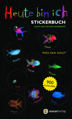 Buchcover Heute bin ich – Stickerbuch | Mies van Hout | EAN 9783907114339 | ISBN 3-907114-33-7 | ISBN 978-3-907114-33-9
