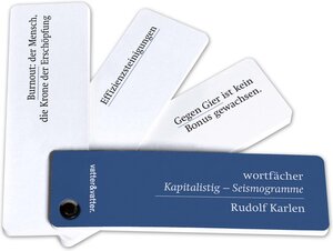 Buchcover Wortfächer Kapitalistig | Rudolf Karlen | EAN 9783907340103 | ISBN 3-907340-10-8 | ISBN 978-3-907340-10-3