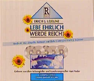 Buchcover Lebe ehrlich - werde reich | Erich J Lejeune | EAN 9783907595565 | ISBN 3-907595-56-4 | ISBN 978-3-907595-56-5