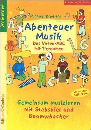 Buchcover Abenteuer Musik - Das Noten-ABC mit Tiernamen  | EAN 9783909415458 | ISBN 3-909415-45-8 | ISBN 978-3-909415-45-8
