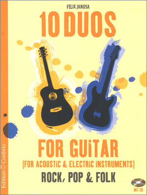 Buchcover 10 Duos for Acoustic & Electric Guitar  | EAN 9783909415595 | ISBN 3-909415-59-8 | ISBN 978-3-909415-59-5