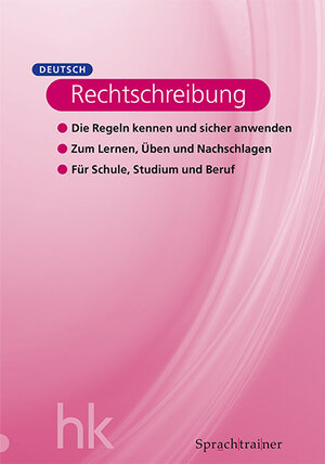 Buchcover Sprachtrainer Deutsch - Rechtschreibung Sprachtrainer Deutsch - Rechtschreibung | Andres Mattle | EAN 9783909539314 | ISBN 3-909539-31-9 | ISBN 978-3-909539-31-4