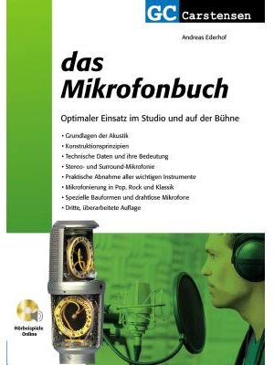 Buchcover Das Mikrofonbuch | Andreas Ederhof | EAN 9783910098350 | ISBN 3-910098-35-5 | ISBN 978-3-910098-35-0