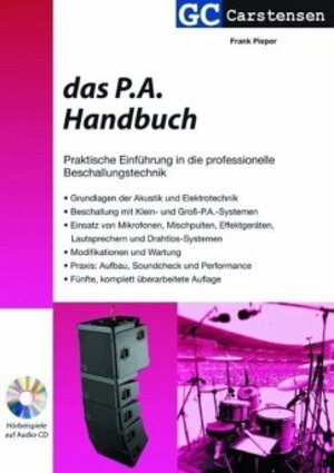Buchcover Das P.A. Handbuch | Frank Pieper | EAN 9783910098466 | ISBN 3-910098-46-0 | ISBN 978-3-910098-46-6