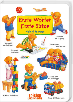 Buchcover Erste Wörter – Erste Sätze | Helmut Spanner | EAN 9783910295025 | ISBN 3-910295-02-9 | ISBN 978-3-910295-02-5
