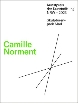 Buchcover Kunstpreis der Kunststiftung NRW – Nam June Paik Award 2023 | Camille Norment | EAN 9783910298088 | ISBN 3-910298-08-7 | ISBN 978-3-910298-08-8