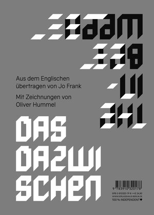 Buchcover The In-Between | Das Dazwischen | Sandra Gugić | EAN 9783910320178 | ISBN 3-910320-17-1 | ISBN 978-3-910320-17-8