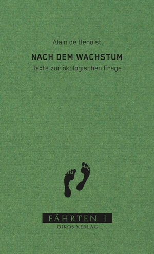Buchcover Nach dem Wachstum | Alain de Benoist | EAN 9783910375000 | ISBN 3-910375-00-6 | ISBN 978-3-910375-00-0