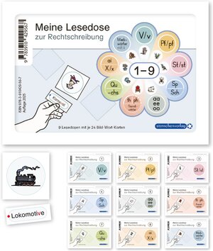 Buchcover Meine Lesedosen 1-9 zur Rechtschreibung  | EAN 9783910429567 | ISBN 3-910429-56-4 | ISBN 978-3-910429-56-7