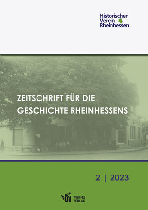 Buchcover Zeitschrift für die Geschichte Rheinhessens  | EAN 9783910725096 | ISBN 3-910725-09-0 | ISBN 978-3-910725-09-6