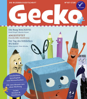 Buchcover Gecko Kinderzeitschrift Band 107 | Gundi Herget | EAN 9783911209069 | ISBN 3-911209-06-1 | ISBN 978-3-911209-06-9