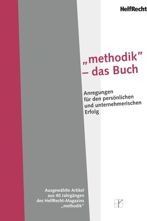 Buchcover "methodik" - das Buch  | EAN 9783920400051 | ISBN 3-920400-05-4 | ISBN 978-3-920400-05-1
