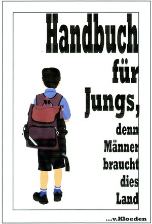 Buchcover Handbuch für Jungs, | Friedrich K von Chasot | EAN 9783920564593 | ISBN 3-920564-59-6 | ISBN 978-3-920564-59-3