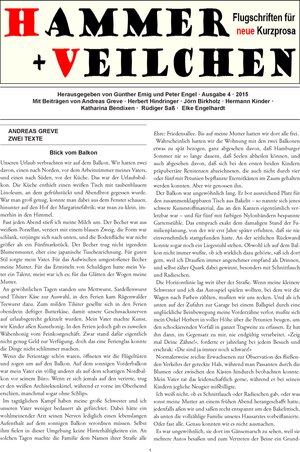 Buchcover Hammer + Veilchen Nr. 4  | EAN 9783921249581 | ISBN 3-921249-58-9 | ISBN 978-3-921249-58-1