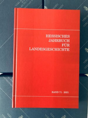 Buchcover Hessisches Jahrbuch für Landesgeschichte  | EAN 9783921254714 | ISBN 3-921254-71-X | ISBN 978-3-921254-71-4