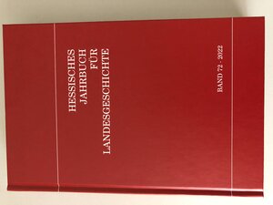 Buchcover Hessisches Jahrbuch für Landesgeschichte  | EAN 9783921254721 | ISBN 3-921254-72-8 | ISBN 978-3-921254-72-1