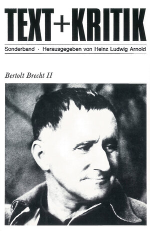 Buchcover Bertolt Brecht II | EAN 9783921402993 | ISBN 3-921402-99-9 | ISBN 978-3-921402-99-3