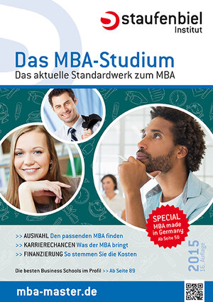 Buchcover Staufenbiel MBA-Studium 2015  | EAN 9783922132660 | ISBN 3-922132-66-9 | ISBN 978-3-922132-66-0