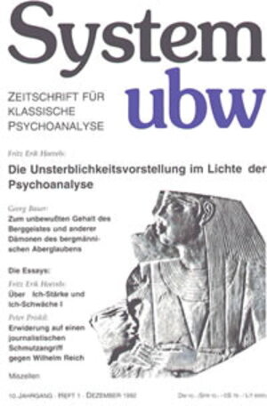 Buchcover Die Unsterblichkeitsvorstellung im Lichte der Psychoanalyse | Fritz Erik Hoevels | EAN 9783922774990 | ISBN 3-922774-99-7 | ISBN 978-3-922774-99-0