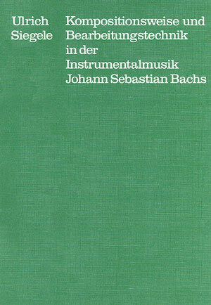 Buchcover Bachs theologischer Formbegriff und das Duett F-Dur | Ulrich Siegele | EAN 9783923053384 | ISBN 3-923053-38-X | ISBN 978-3-923053-38-4