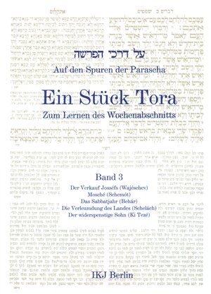 Buchcover Auf den Spuren der Parascha. Ein Stück Tora. Zum Lernen des Wochenabschnitts | Yehuda T Radday | EAN 9783923095933 | ISBN 3-923095-93-7 | ISBN 978-3-923095-93-3