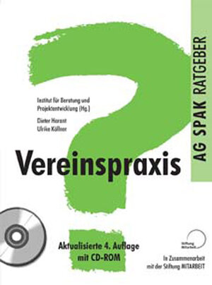 Buchcover Vereinspraxis  | EAN 9783923126941 | ISBN 3-923126-94-8 | ISBN 978-3-923126-94-1