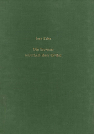 Buchcover Die Treverer ausserhalb ihrer Civitas | Jean Krier | EAN 9783923319008 | ISBN 3-923319-00-2 | ISBN 978-3-923319-00-8