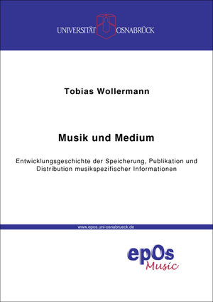 Buchcover Musik und Medium | Tobias Wollermann | EAN 9783923486755 | ISBN 3-923486-75-8 | ISBN 978-3-923486-75-5