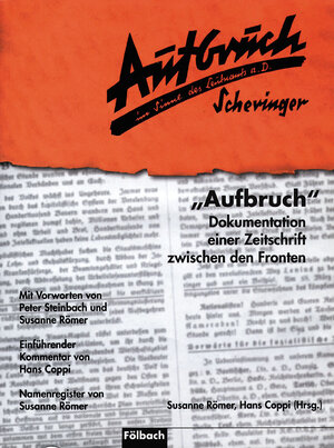 Buchcover Aufbruch  | EAN 9783923532704 | ISBN 3-923532-70-9 | ISBN 978-3-923532-70-4
