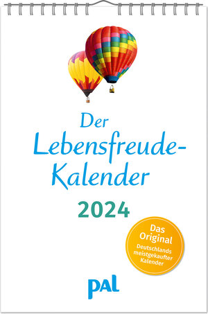 Buchcover Der Lebensfreude-Kalender 2024 | Doris Wolf | EAN 9783923614448 | ISBN 3-923614-44-6 | ISBN 978-3-923614-44-8